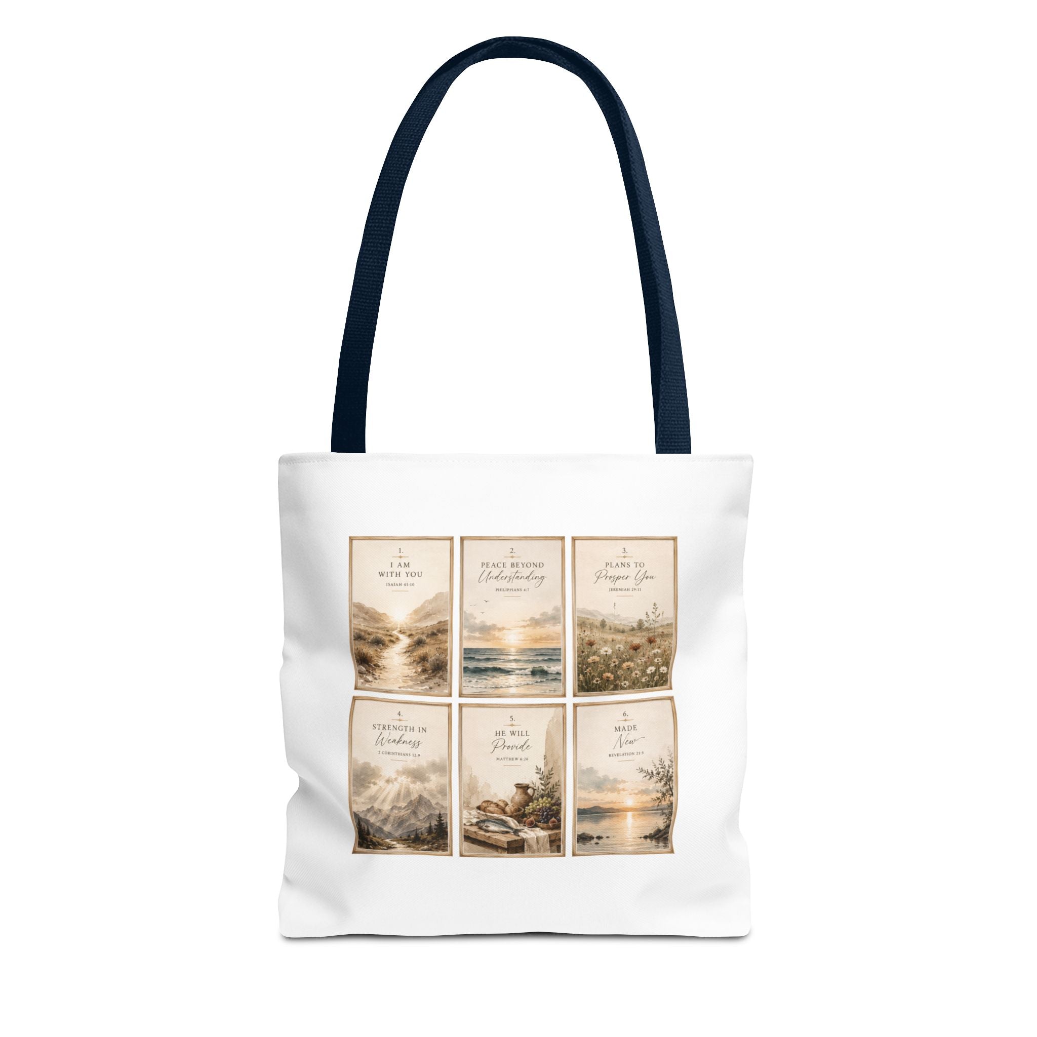 The Promises of God | Christian Scripture Art Tote