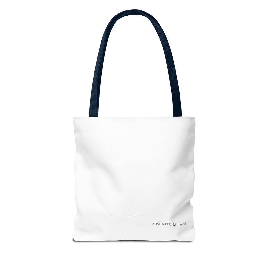 Wonderfully Made Tote Bag | Psalm 139:14 Christian Art Tote
